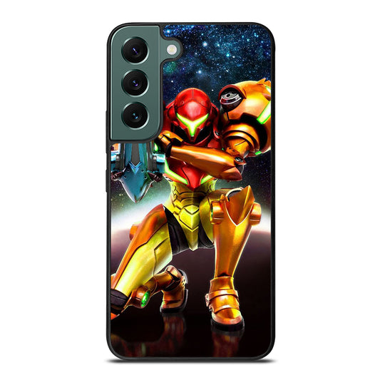 SAMUS ARAN METROID CARTOON Samsung Galaxy S22 Case Cover