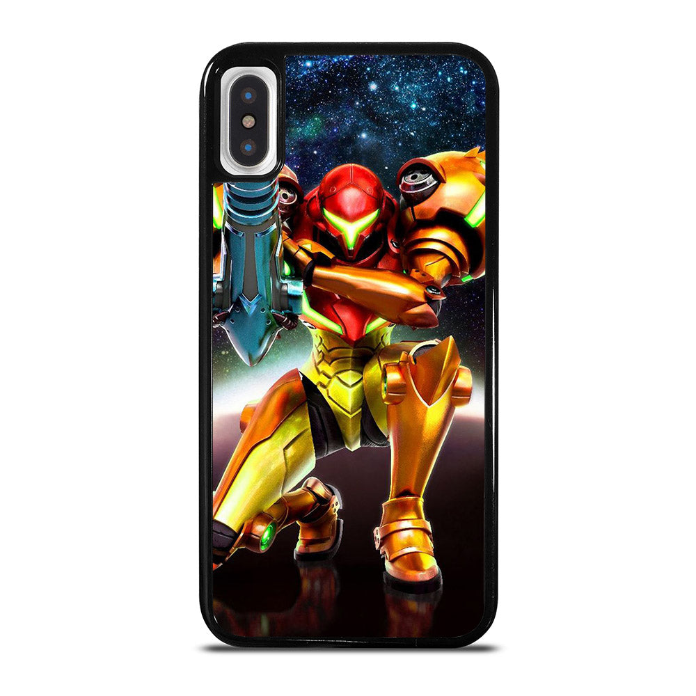 SAMUS ARAN METROID CARTOON iPhone X / XS Case Cover