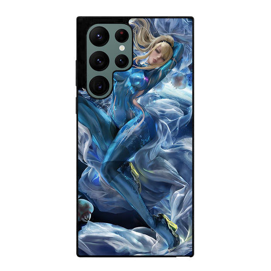 SAMUS ARAN METROID SEXY Samsung Galaxy S22 Ultra Case Cover