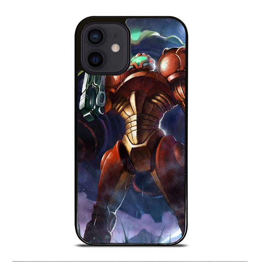 SAMUS ARAN METROID ART iPhone 12 Mini Case Cover