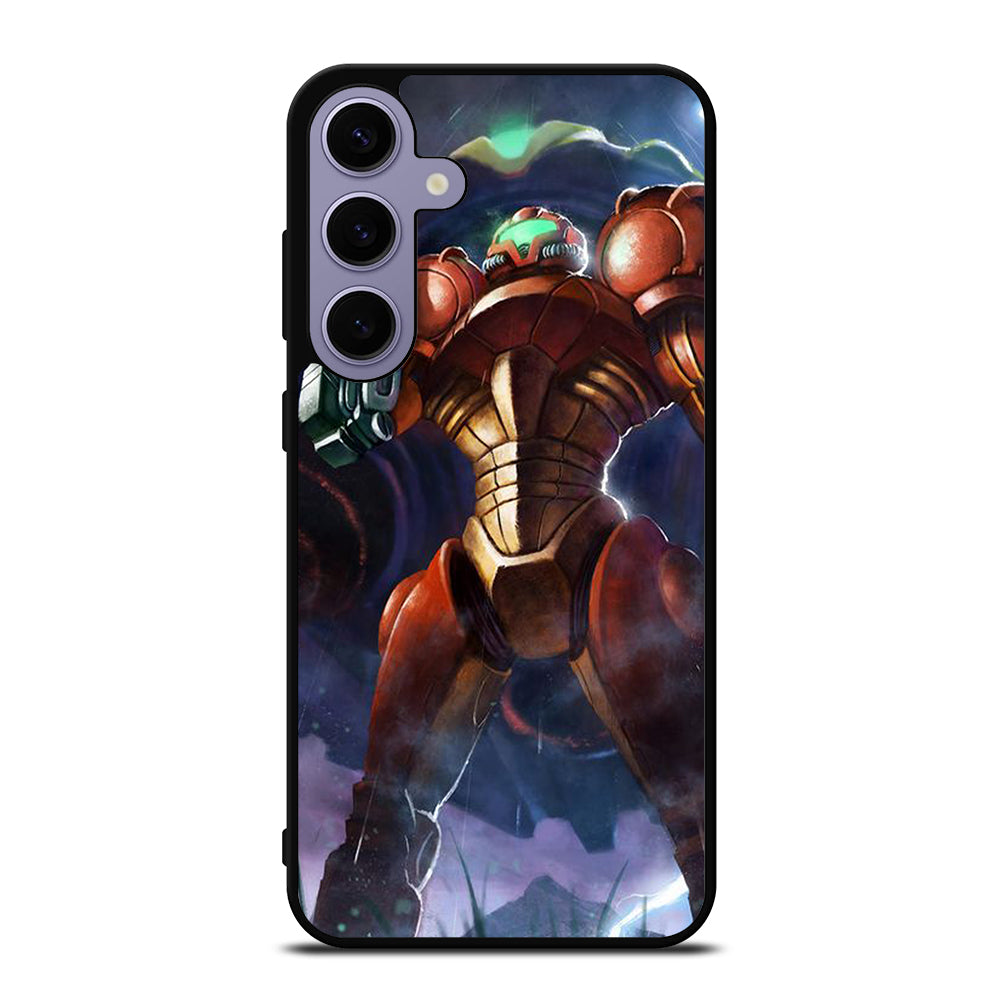 SAMUS ARAN METROID ART Samsung Galaxy S24 Plus Case Cover