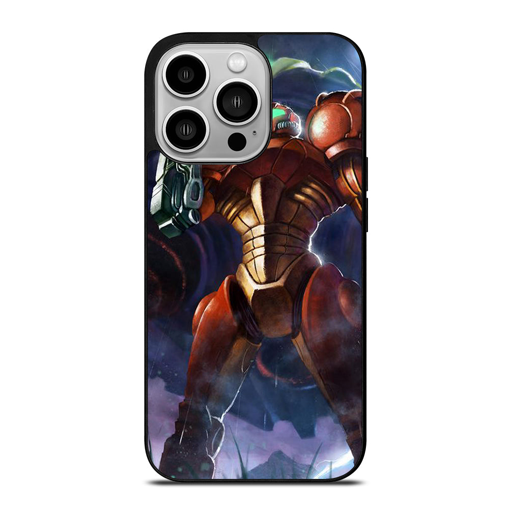 SAMUS ARAN METROID ART iPhone 14 Pro Case Cover