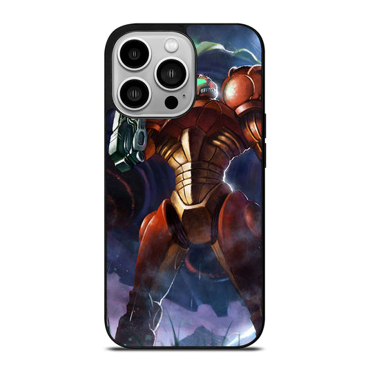 SAMUS ARAN METROID ART iPhone 14 Pro Case Cover