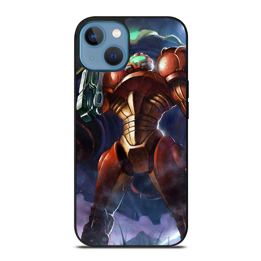 SAMUS ARAN METROID ART iPhone 13 Case Cover