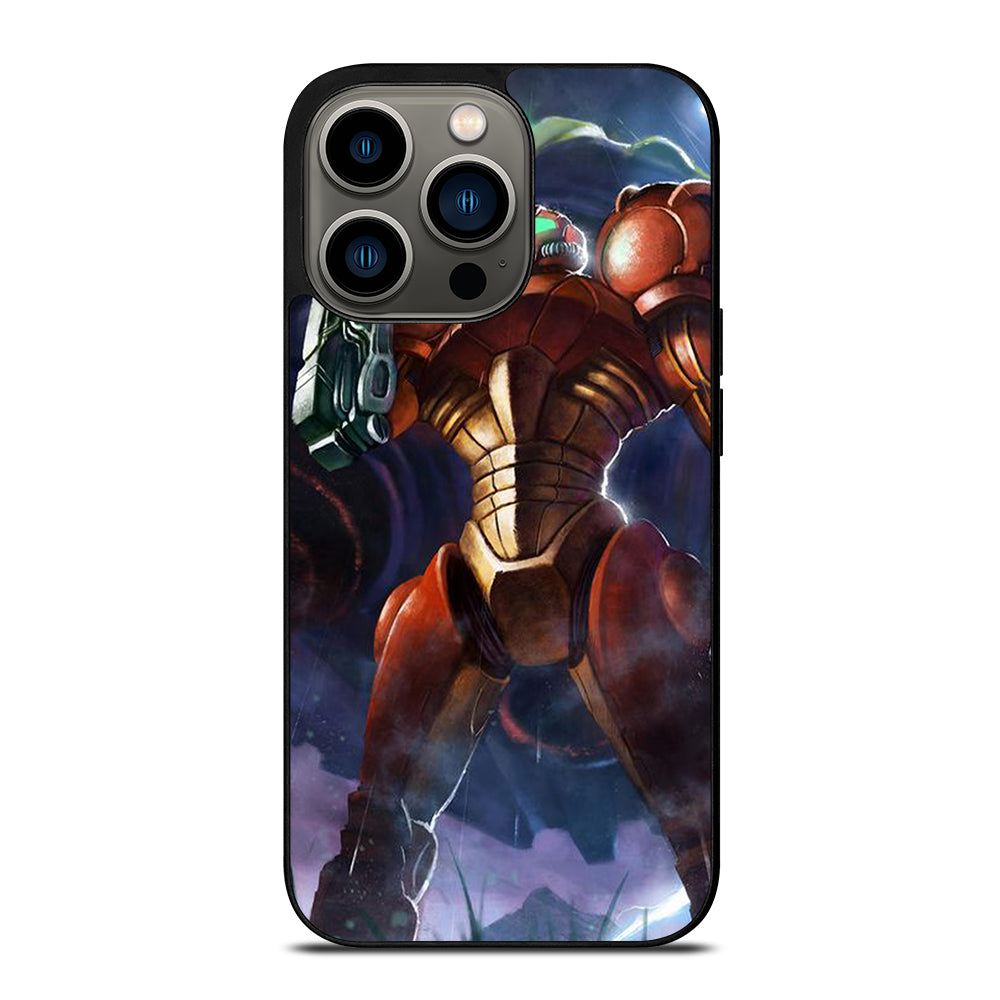 SAMUS ARAN METROID ART iPhone 13 Pro Case Cover