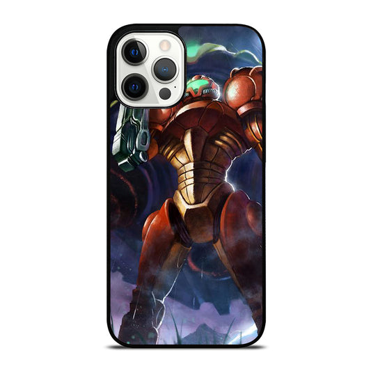 SAMUS ARAN METROID ART iPhone 12 Pro Max Case Cover