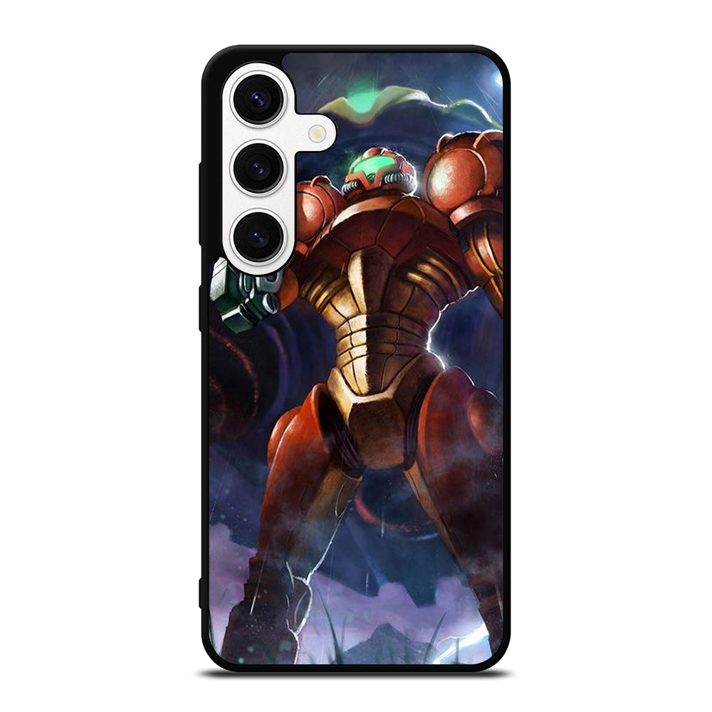 SAMUS ARAN METROID ART Samsung Galaxy S24 Case Cover