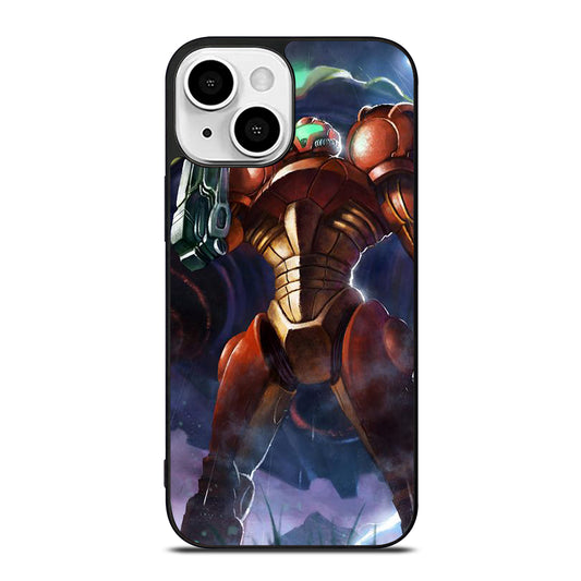 SAMUS ARAN METROID ART iPhone 13 Mini Case Cover