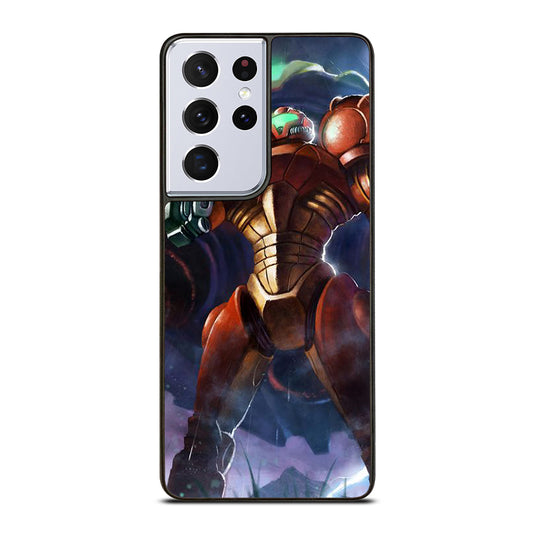 SAMUS ARAN METROID ART Samsung Galaxy S21 Ultra Case Cover