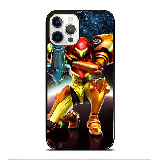 SAMUS ARAN METROID CARTOON iPhone 12 Pro Case Cover