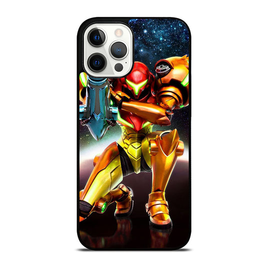 SAMUS ARAN METROID CARTOON iPhone 12 Pro Max Case Cover