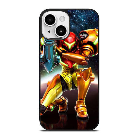 SAMUS ARAN METROID CARTOON iPhone 13 Mini Case Cover