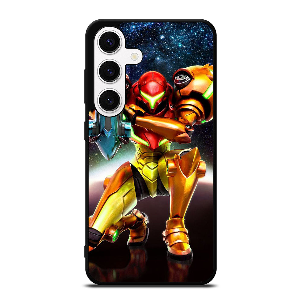 SAMUS ARAN METROID CARTOON Samsung Galaxy S24 Case Cover