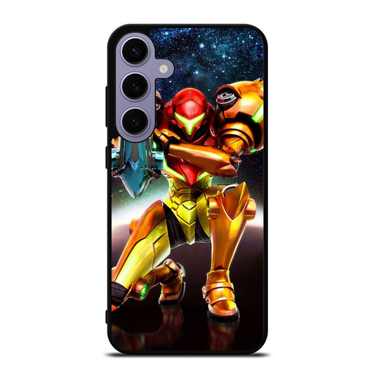 SAMUS ARAN METROID CARTOON Samsung Galaxy S24 Plus Case Cover