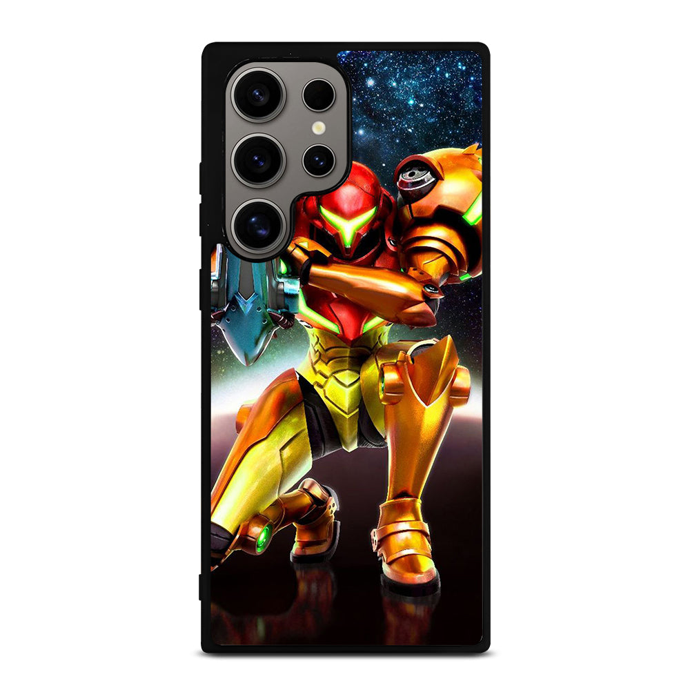 SAMUS ARAN METROID CARTOON Samsung Galaxy S24 Ultra Case Cover