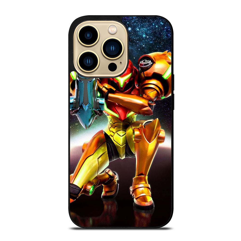 SAMUS ARAN METROID CARTOON iPhone 14 Pro Max Case Cover