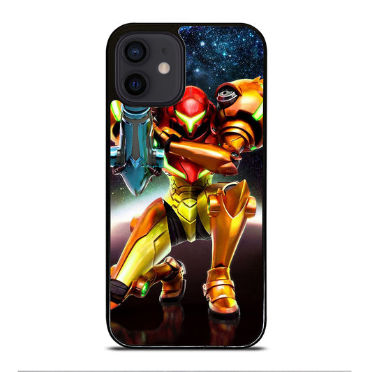 SAMUS ARAN METROID CARTOON iPhone 12 Mini Case Cover