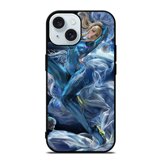 SAMUS ARAN METROID SEXY iPhone 15 Case Cover