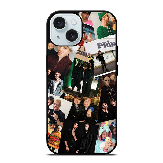 SAM AND COLBY XPLR COLLAGE iPhone 15 Case Cover