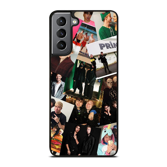 SAM AND COLBY XPLR COLLAGE Samsung Galaxy S21 Plus Case Cover