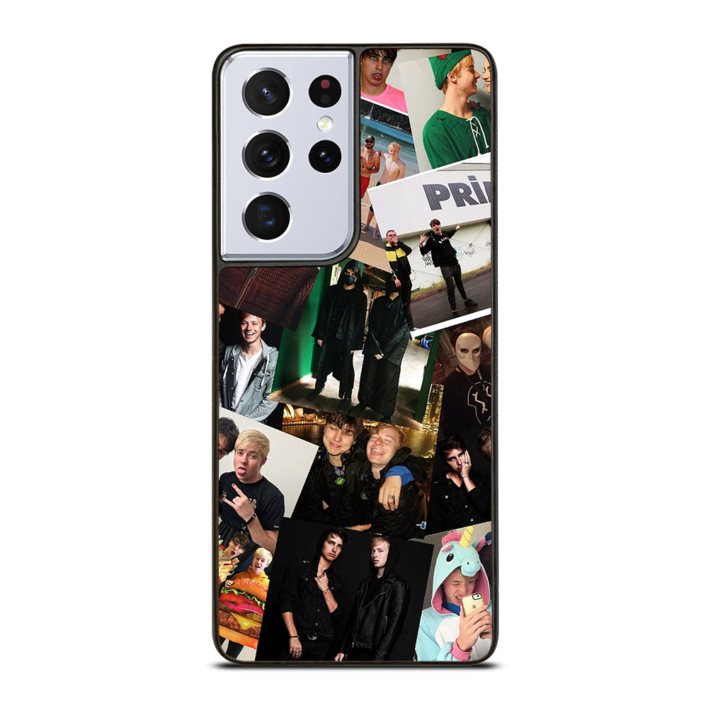 SAM AND COLBY XPLR COLLAGE Samsung Galaxy S21 Ultra Case Cover