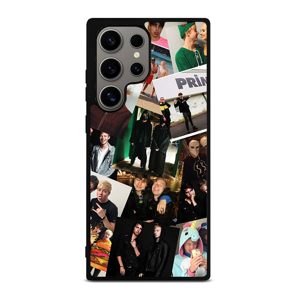 SAM AND COLBY XPLR COLLAGE Samsung Galaxy S24 Ultra Case Cover