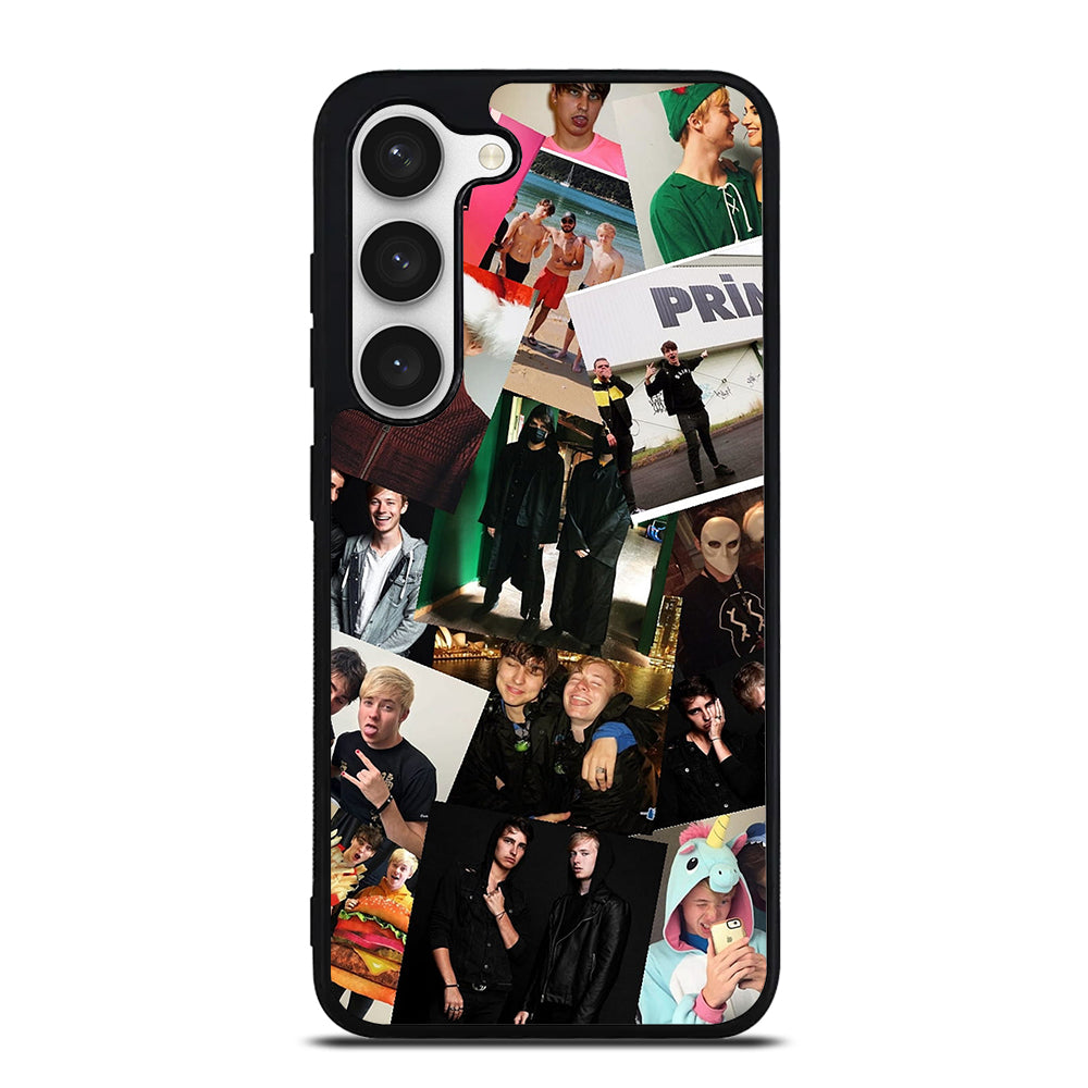 SAM AND COLBY XPLR COLLAGE Samsung Galaxy S23 Case Cover