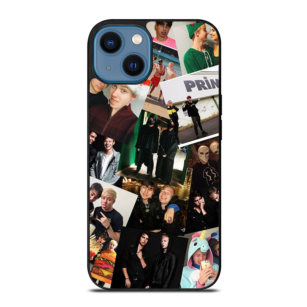 SAM AND COLBY XPLR COLLAGE iPhone 14 Case Cover