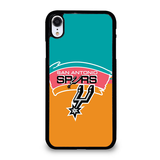 SAN ANTONIO SPURS NBA BASKETBALL 2 iPhone XR Case Cover