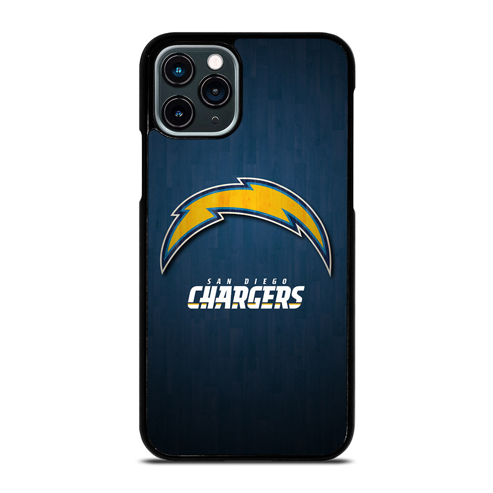 SAN DIEGO CHARGERS WOODEN LOGO iPhone 11 Pro Case Cover