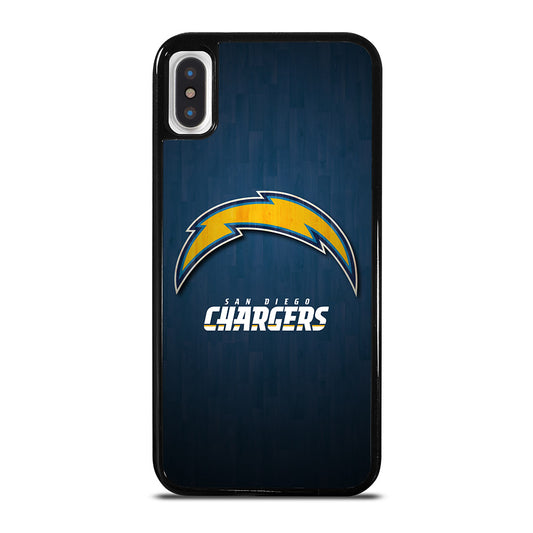 SAN DIEGO CHARGERS WOODEN LOGO iPhone X / XS Case Cover