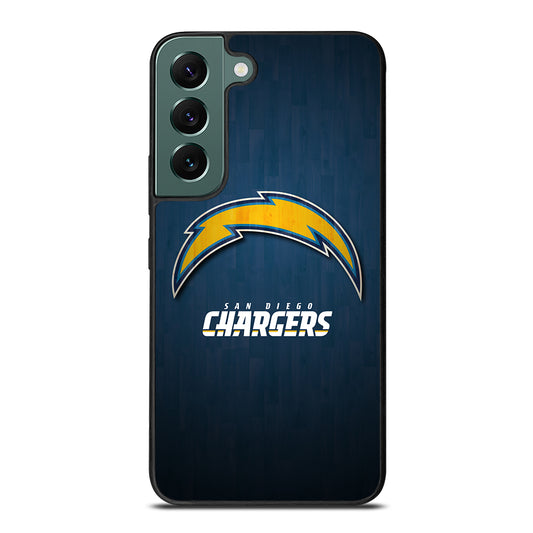 SAN DIEGO CHARGERS WOODEN LOGO Samsung Galaxy S22 Case Cover