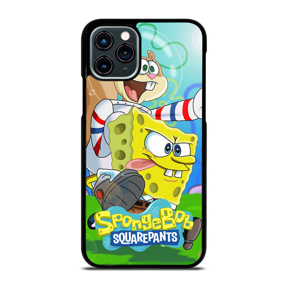 SANDY SQUIRREL AND SPONGEBOB SQUAREPANTS iPhone 11 Pro Case Cover