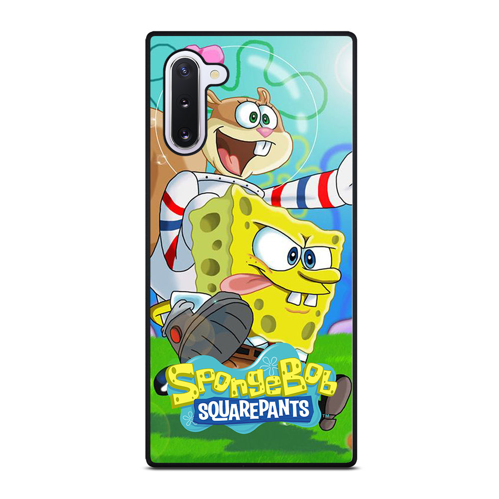 SANDY SQUIRREL AND SPONGEBOB SQUAREPANTS Samsung Galaxy Note 10 Case Cover