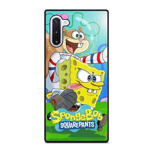 SANDY SQUIRREL AND SPONGEBOB SQUAREPANTS Samsung Galaxy Note 10 Case Cover