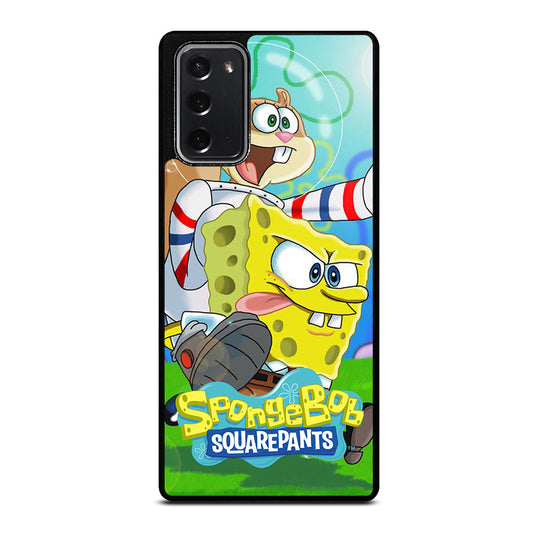 SANDY SQUIRREL AND SPONGEBOB SQUAREPANTS Samsung Galaxy Note 20 Case Cover