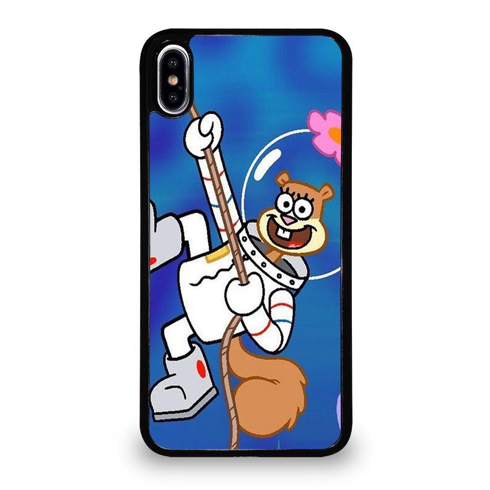 SANDY SQUIRREL CLIMBING SPONGEBOB iPhone XS Max Case Cover