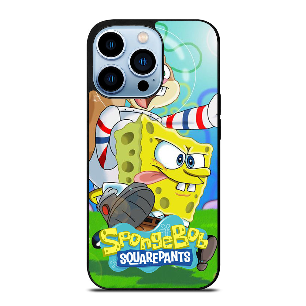 SANDY SQUIRREL AND SPONGEBOB SQUAREPANTS iPhone 13 Pro Max Case Cover