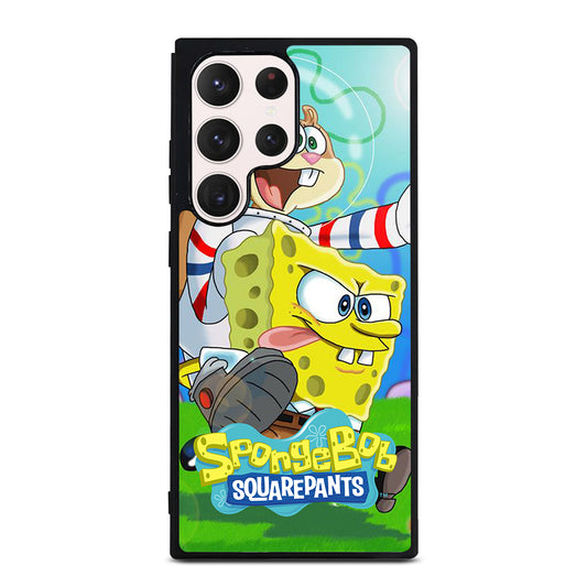 SANDY SQUIRREL AND SPONGEBOB SQUAREPANTS Samsung Galaxy S23 Ultra Case Cover