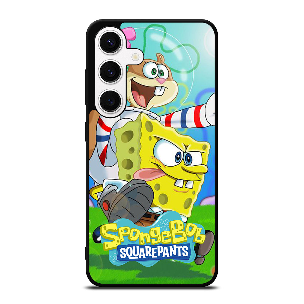 SANDY SQUIRREL AND SPONGEBOB SQUAREPANTS Samsung Galaxy S24 Case Cover