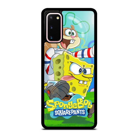 SANDY SQUIRREL AND SPONGEBOB SQUAREPANTS Samsung Galaxy S20 Case Cover
