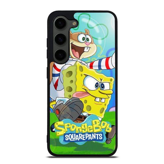 SANDY SQUIRREL AND SPONGEBOB SQUAREPANTS Samsung Galaxy S23 Plus Case Cover
