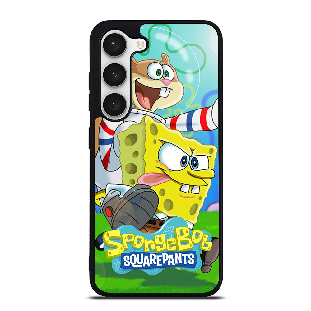 SANDY SQUIRREL AND SPONGEBOB SQUAREPANTS Samsung Galaxy S23 Case Cover