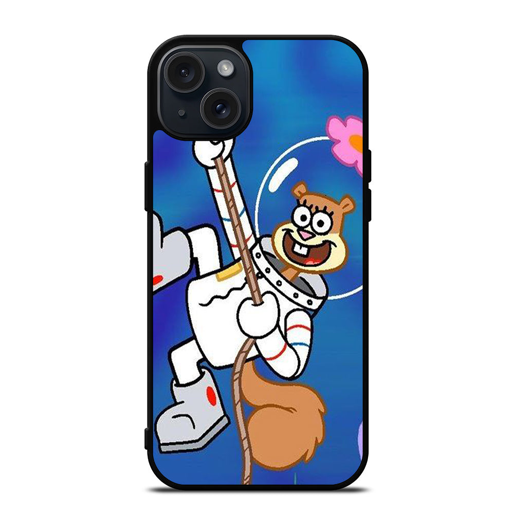 SANDY SQUIRREL CLIMBING SPONGEBOB iPhone 15 Plus Case Cover