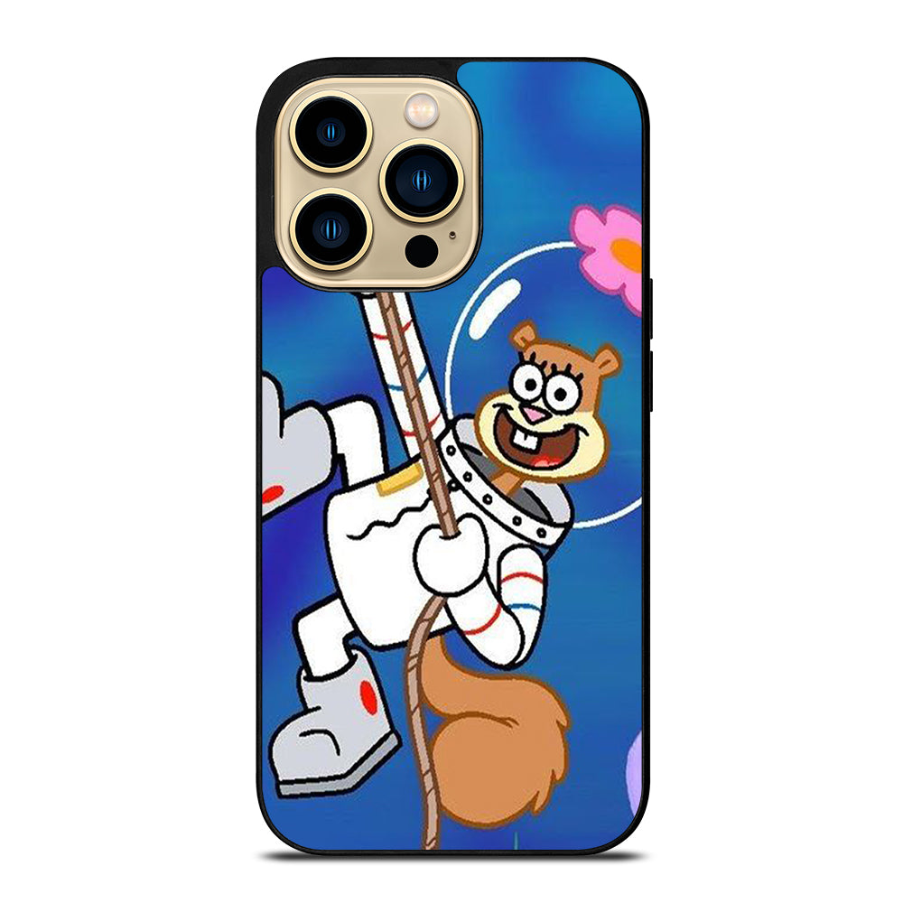 SANDY SQUIRREL CLIMBING SPONGEBOB iPhone 14 Pro Max Case Cover