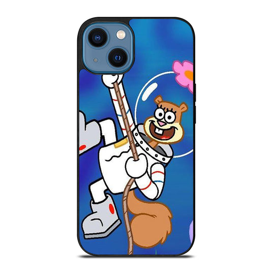 SANDY SQUIRREL CLIMBING SPONGEBOB iPhone 14 Case Cover