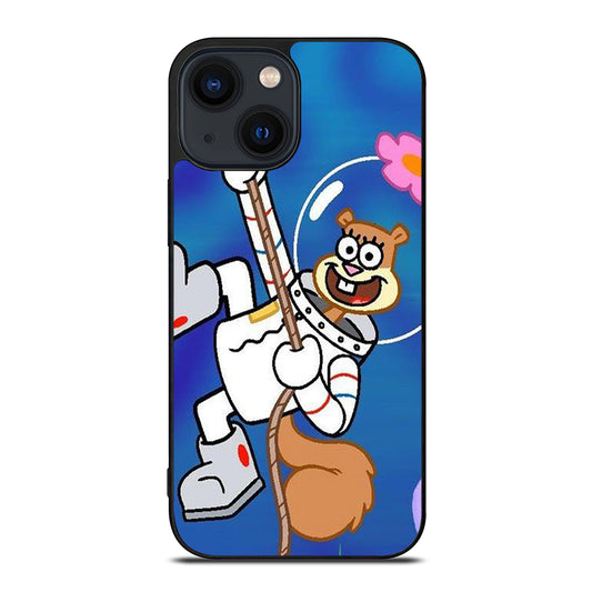 SANDY SQUIRREL CLIMBING SPONGEBOB iPhone 14 Plus Case Cover