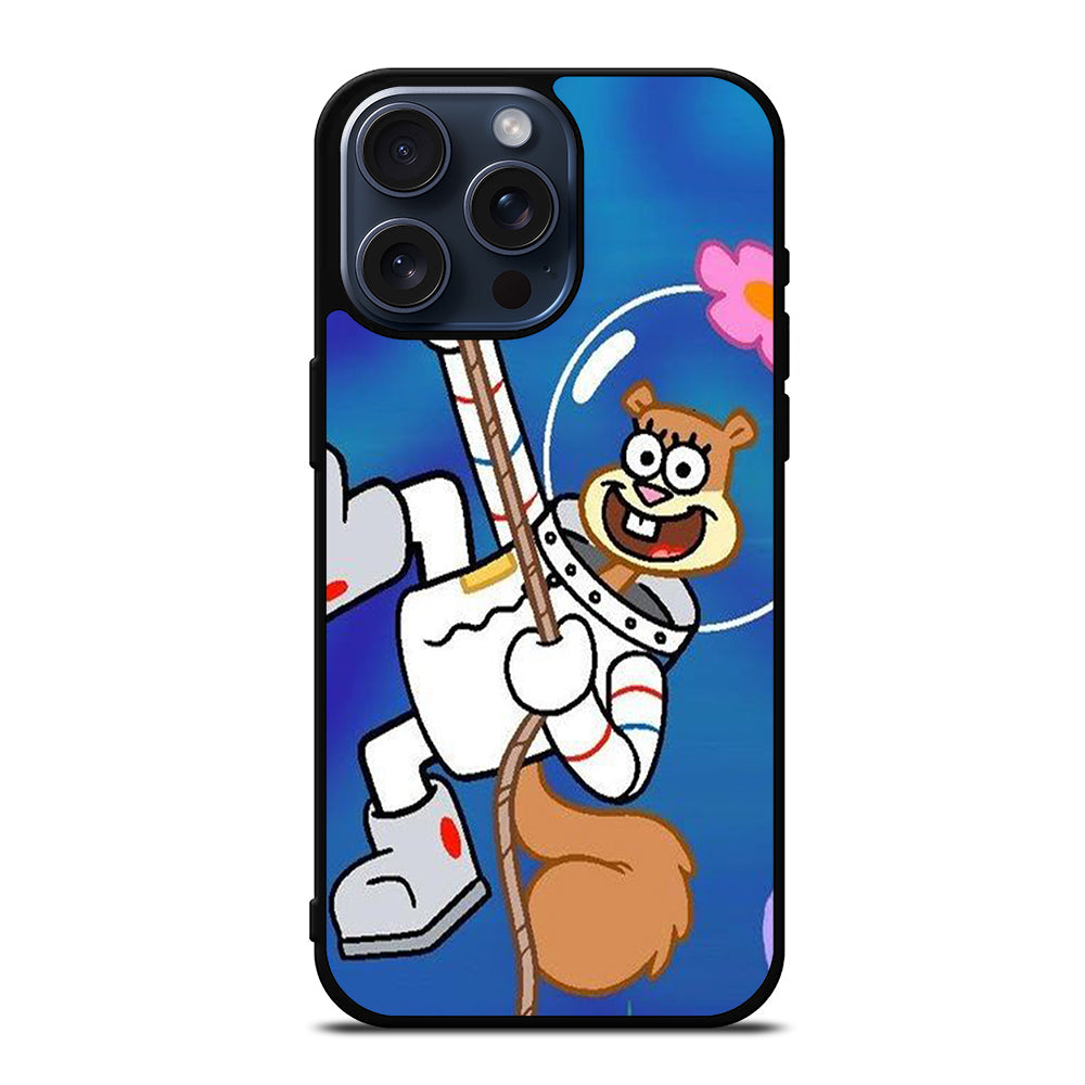 SANDY SQUIRREL CLIMBING SPONGEBOB iPhone 15 Pro Max Case Cover