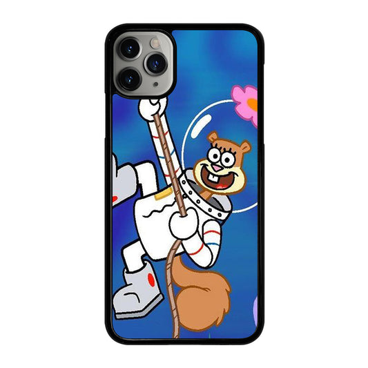 SANDY SQUIRREL CLIMBING SPONGEBOB iPhone 11 Pro Max Case Cover