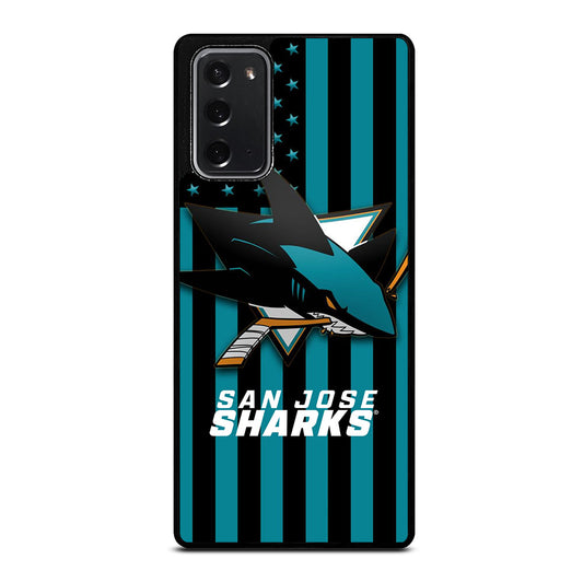 SAN JOSE SHARKS HOCKEY LOGO 1 Samsung Galaxy Note 20 Case Cover